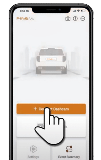 FineVu GX1000 Dash Camera with Smartphone App